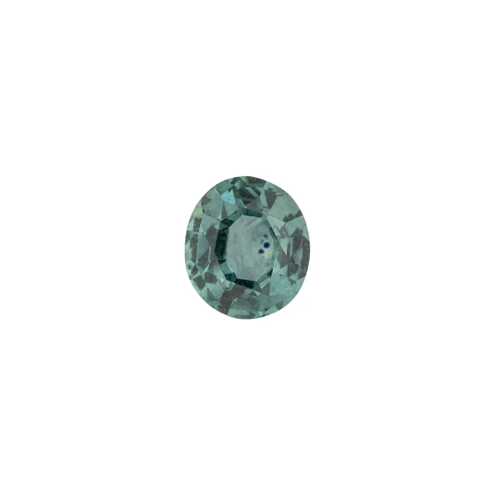 1.2ct Oval Cut Blue Green Montana Sapphire SO450