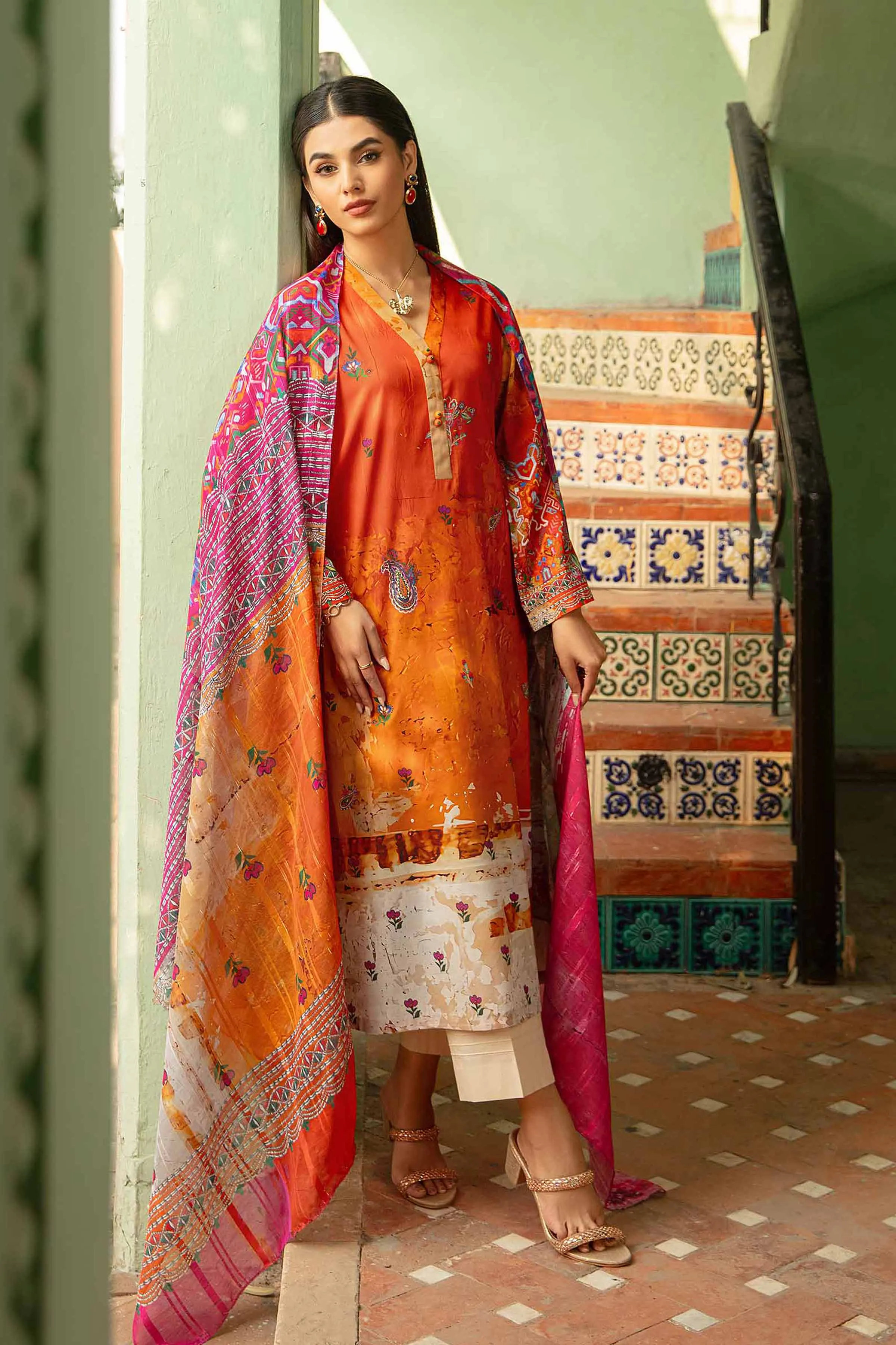 2 Piece - Digital Printed Suit - 42401113