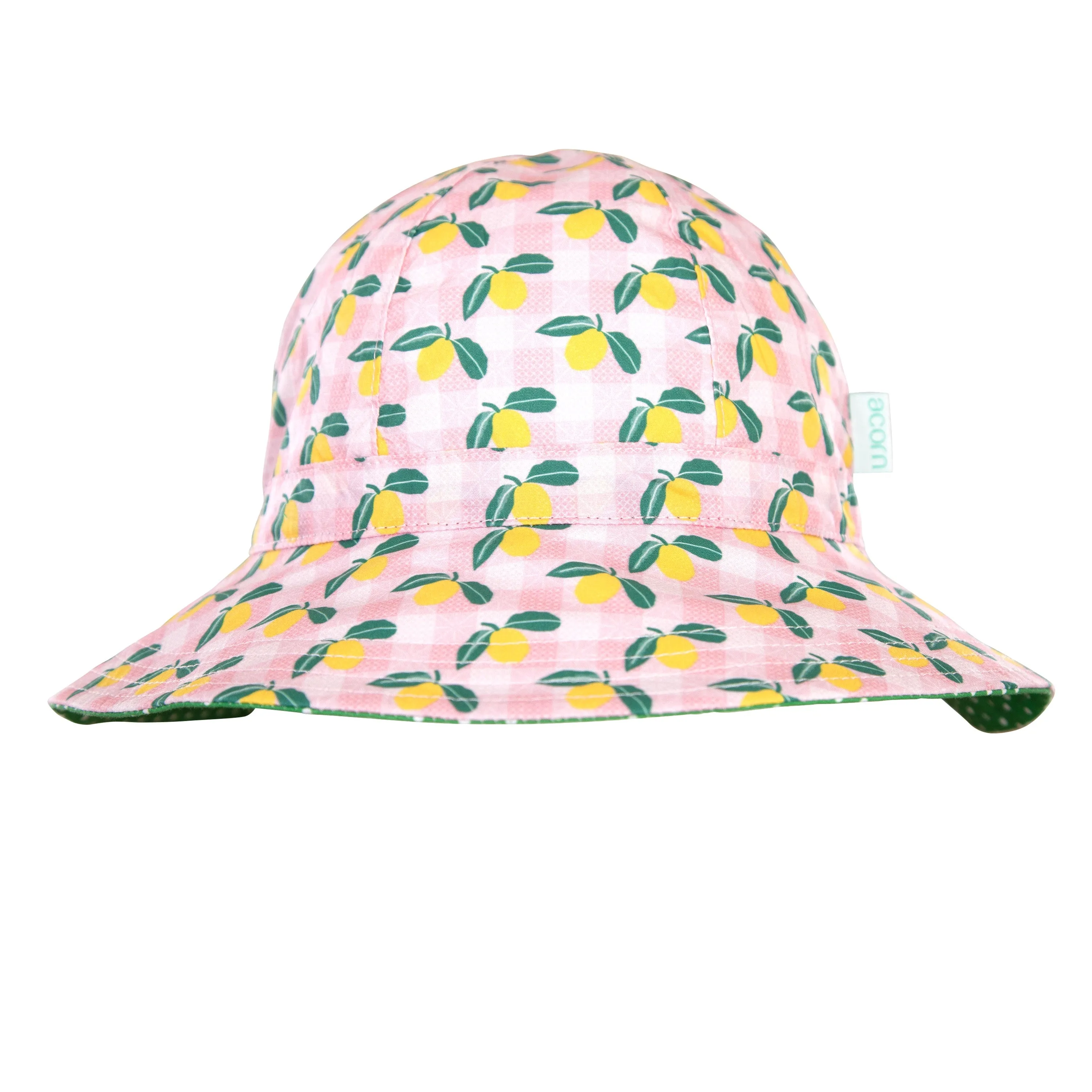 Acorn Wide Brim Sunhat - Ravello Gingham