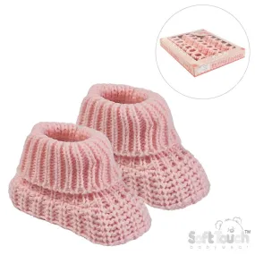 ACRYLIC BABY BOOTEES - S438P