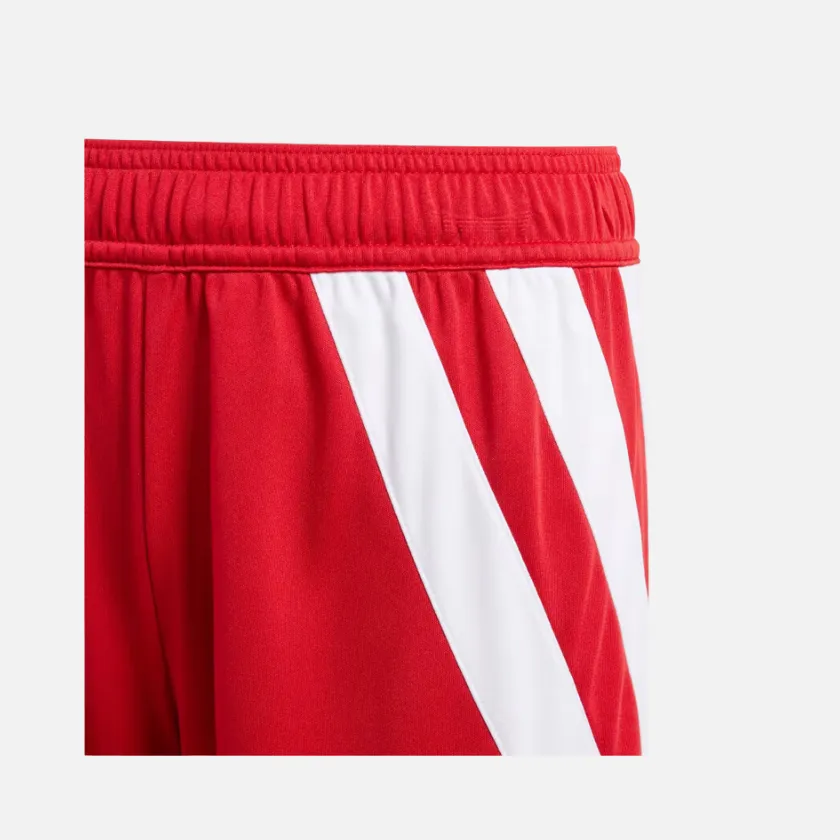 Adidas Fortore 23 Kids Unisex Shorts (5-16 years) -Team Power Red/White