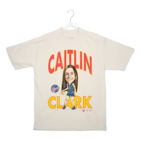 Adult Indiana Fever Caitlin Clark #1 Draft Pick T-shirt in Navy by Playa Society