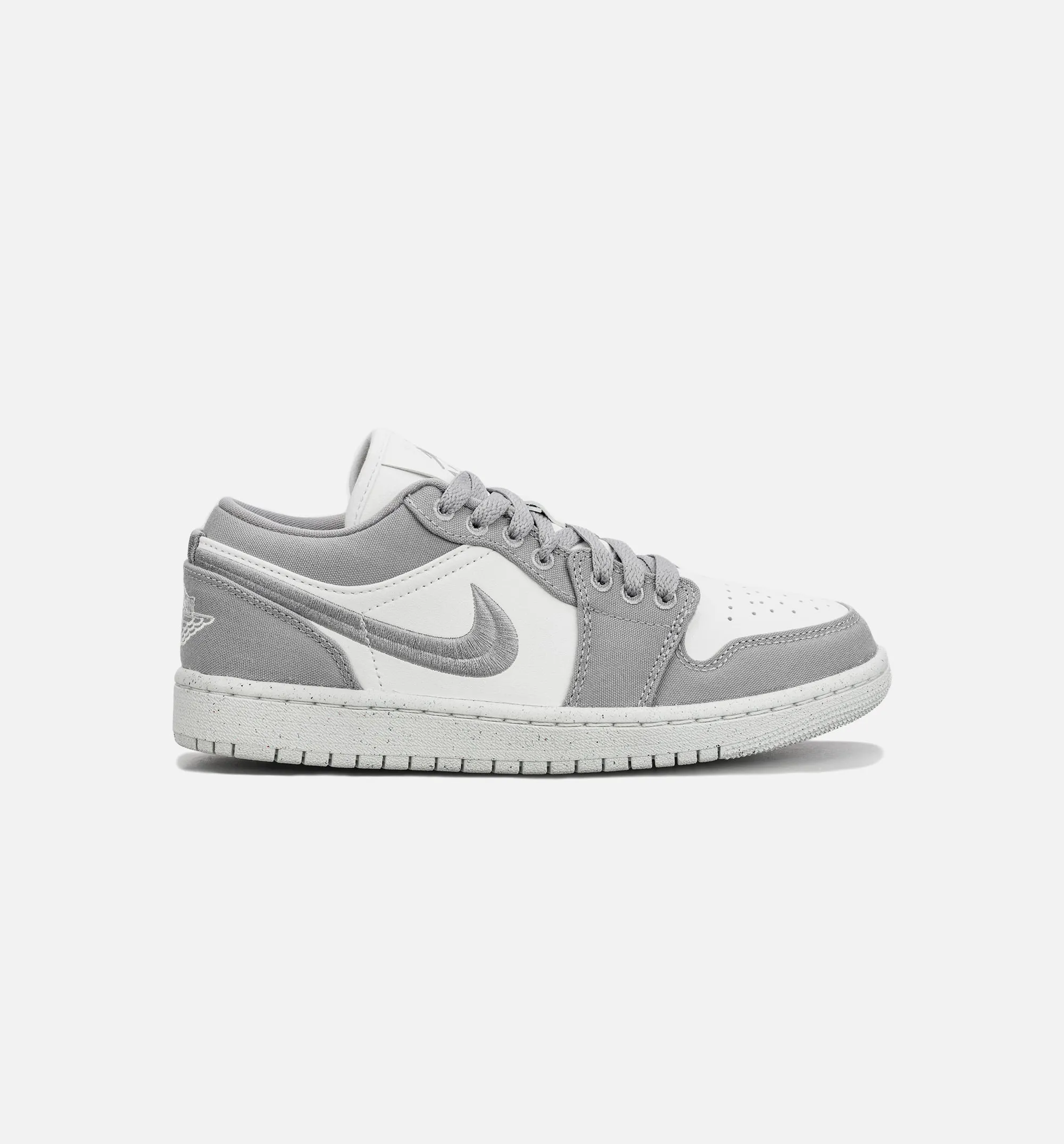 Air Jordan 1 Retro Low SE Womens Lifestyle Shoe - Grey/White