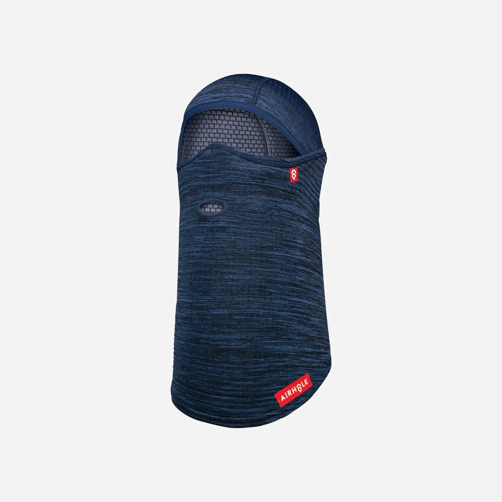 AIRHOLE Balaclava Waffle Fleece Full Hinge Tech Blue