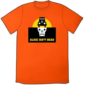 Alice Isn't Dead Logo Shirt - Orange