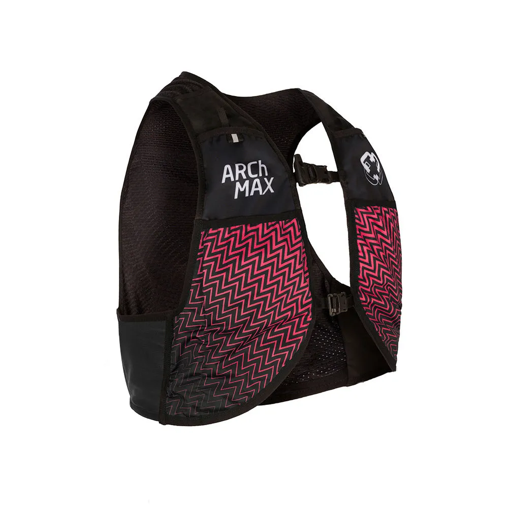 ARCh MAX Hydration Vest 8L Unisex Red   2 Hydraflask 500ml