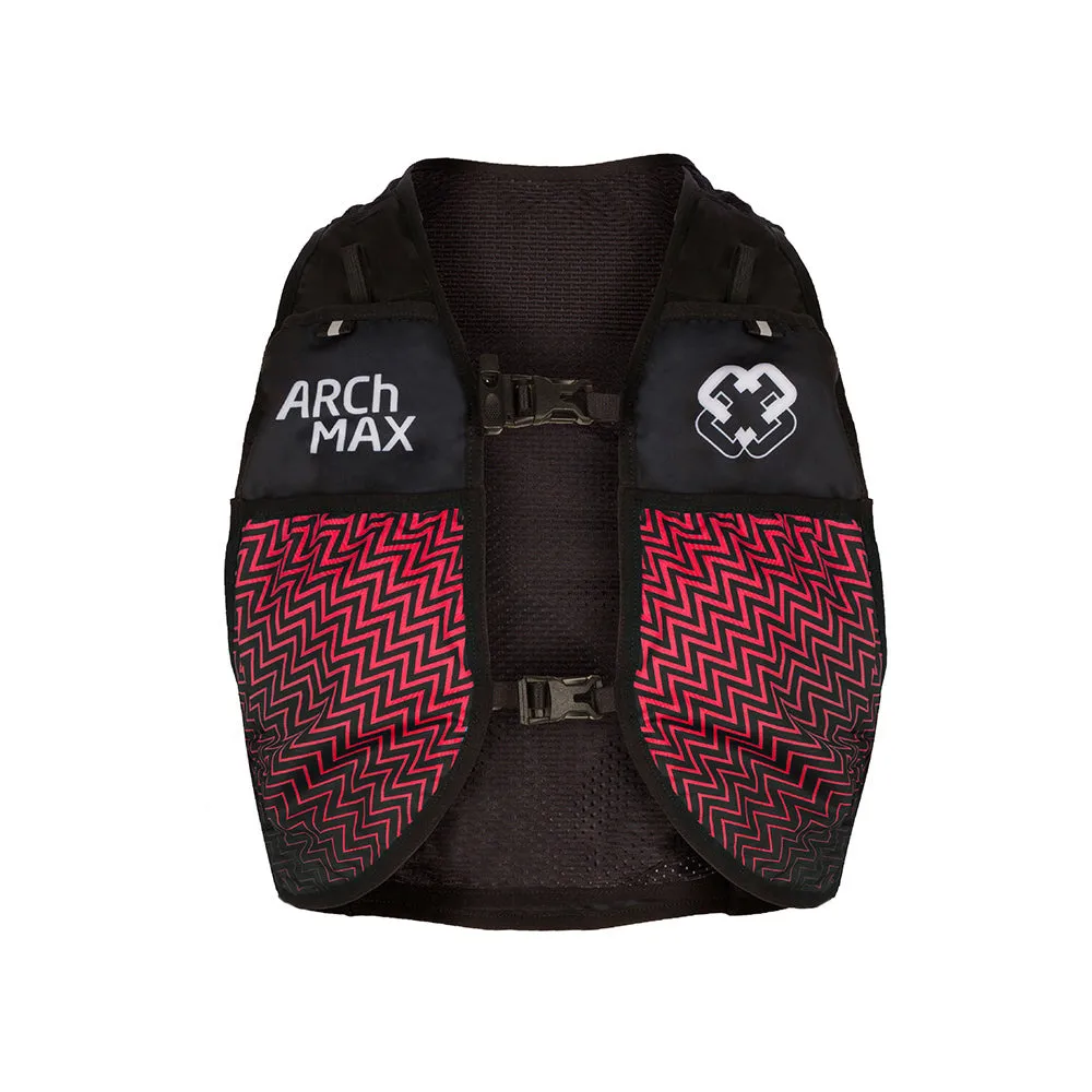 ARCh MAX Hydration Vest 8L Unisex Red   2 Hydraflask 500ml