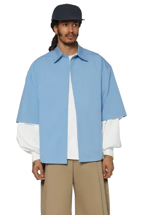 Azure Blue M5 Worker Shirt