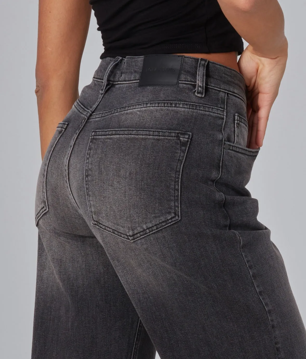 BAKER-IA High Rise Crossover Jeans