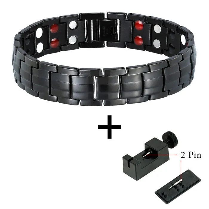 Black Magetic Bracelet For Men Hand Chain Energy Bracelet Bangle