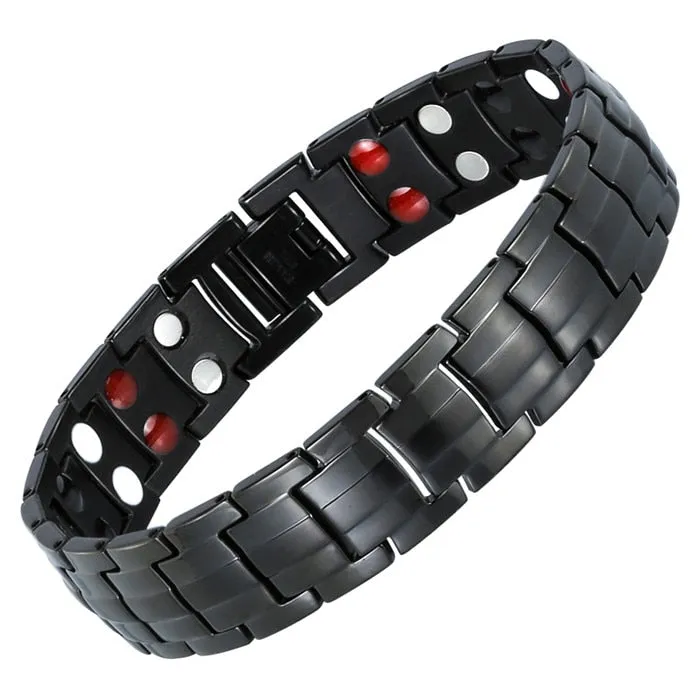 Black Magetic Bracelet For Men Hand Chain Energy Bracelet Bangle