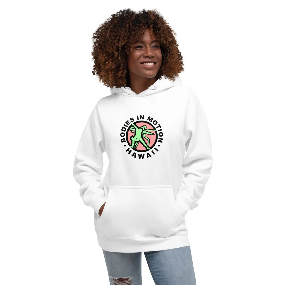 Bodies in Motion Unisex Hoodie | Supersoft with warm hood for chilly nights