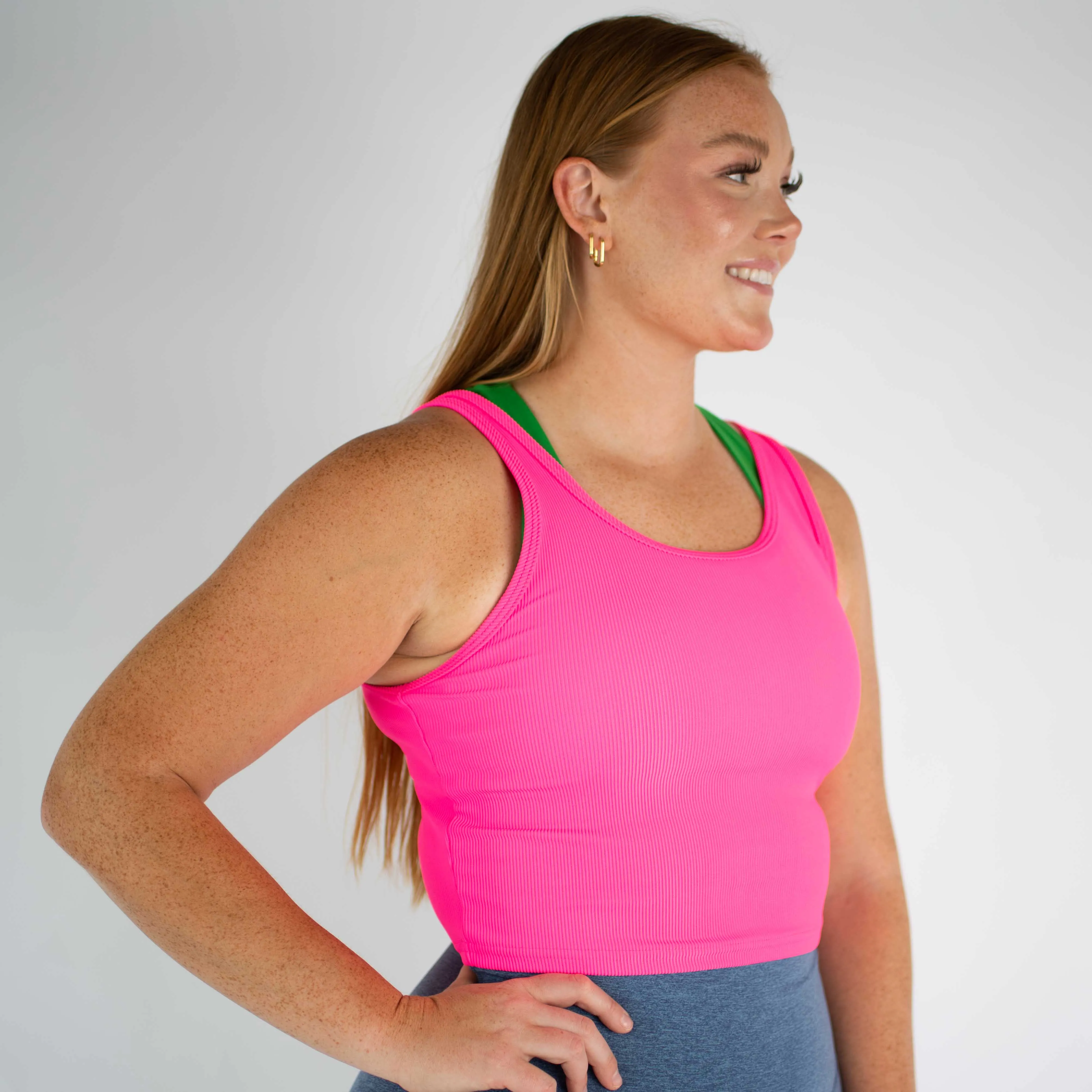 Breeze Crop Tank - Fitted