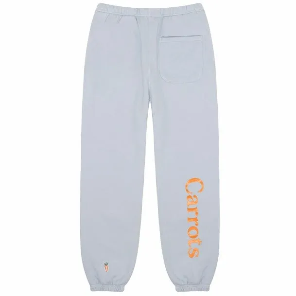 Carrots X One Piece Skull Sweatpants (Baby Blue)