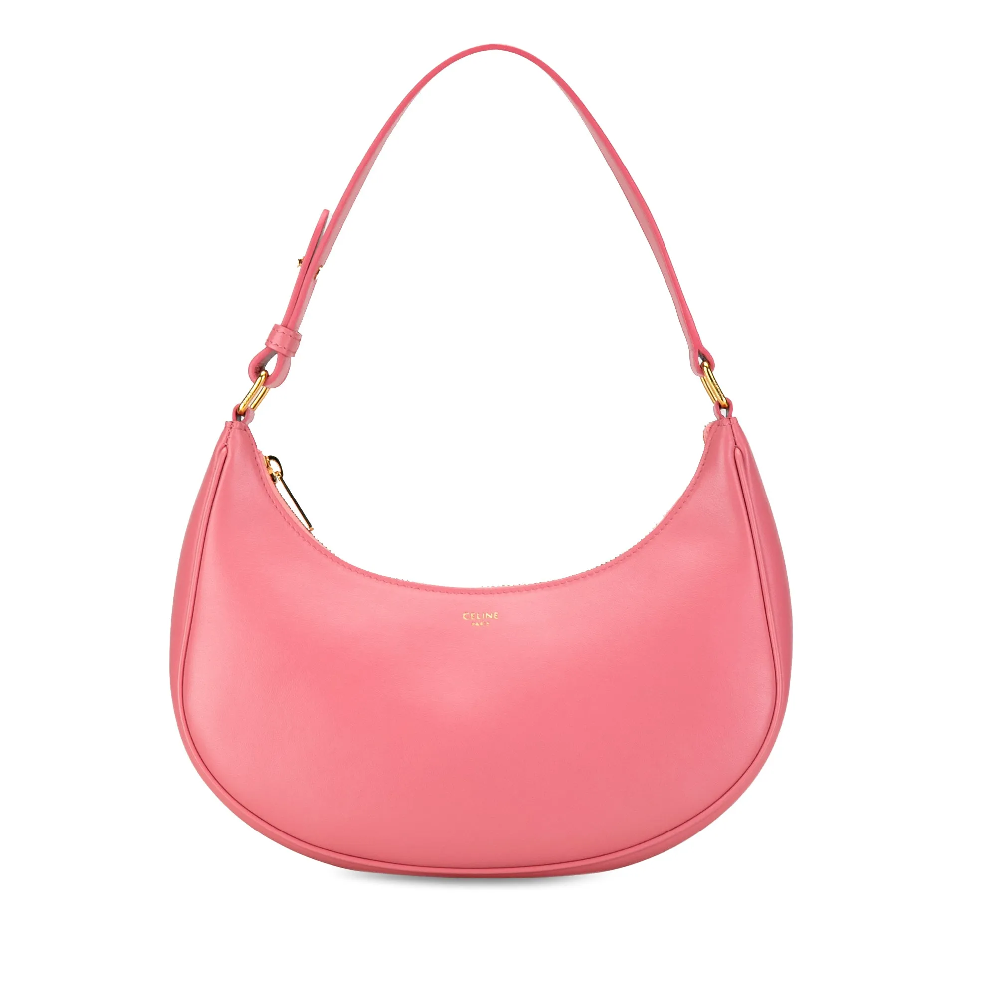 Celine Ava Shoulder Bag Pink Leather