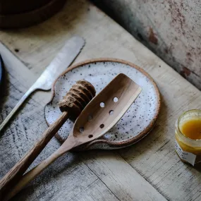 Ceramic Spoon Rest - Speckle