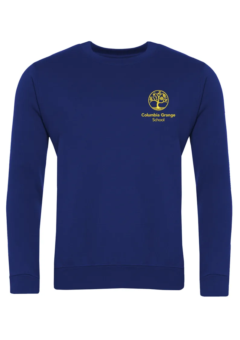 Columbia Grange Primary School Royal Blue Sweatshirt