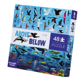 Crocodile Creek - Above & Below Puzzle 48pc - Sea And Sky