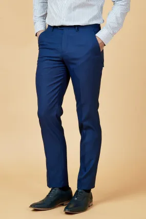 DANNY - Royal Blue Tailored Trousers