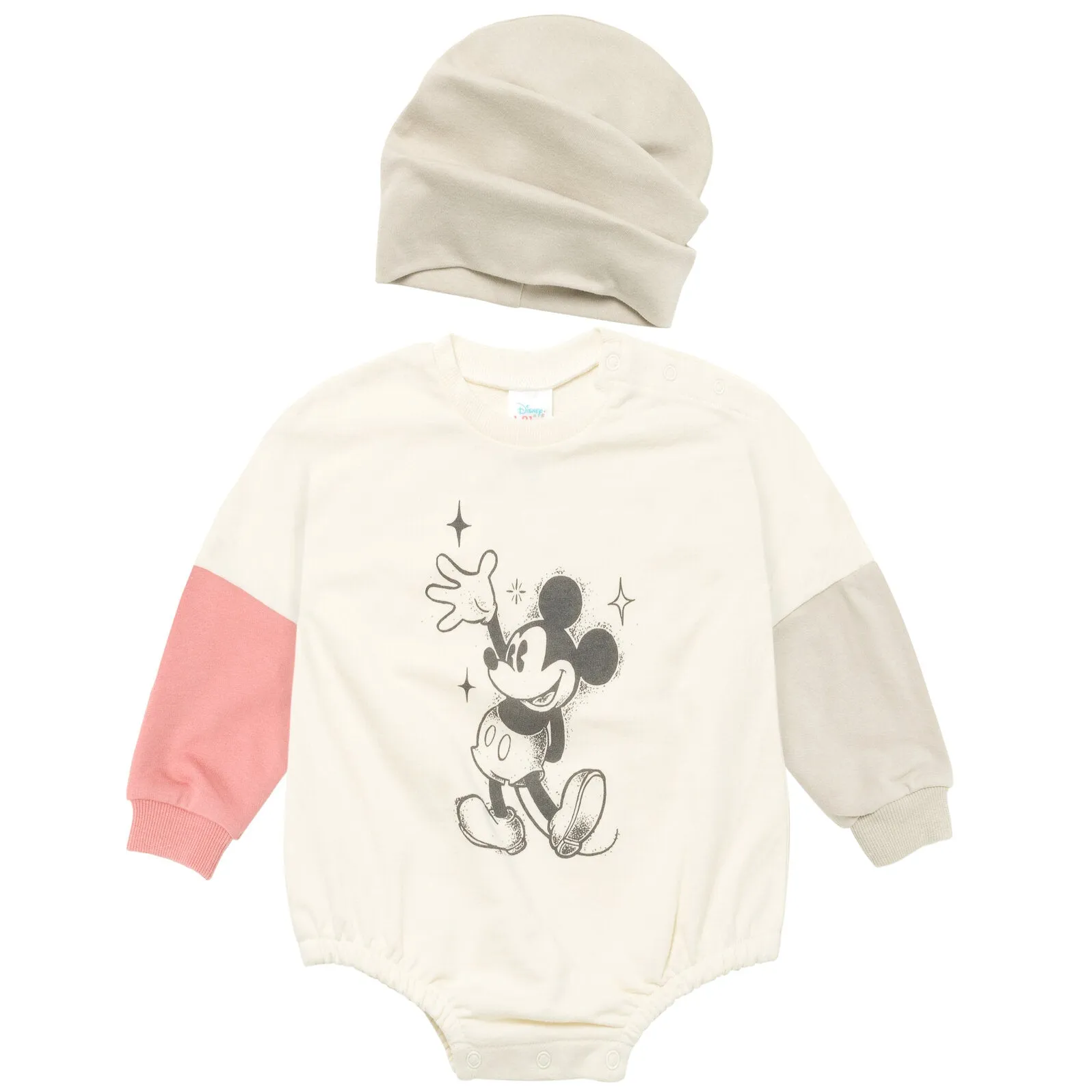 Disney Mickey Mouse French Terry Oversized Bodysuit and Hat