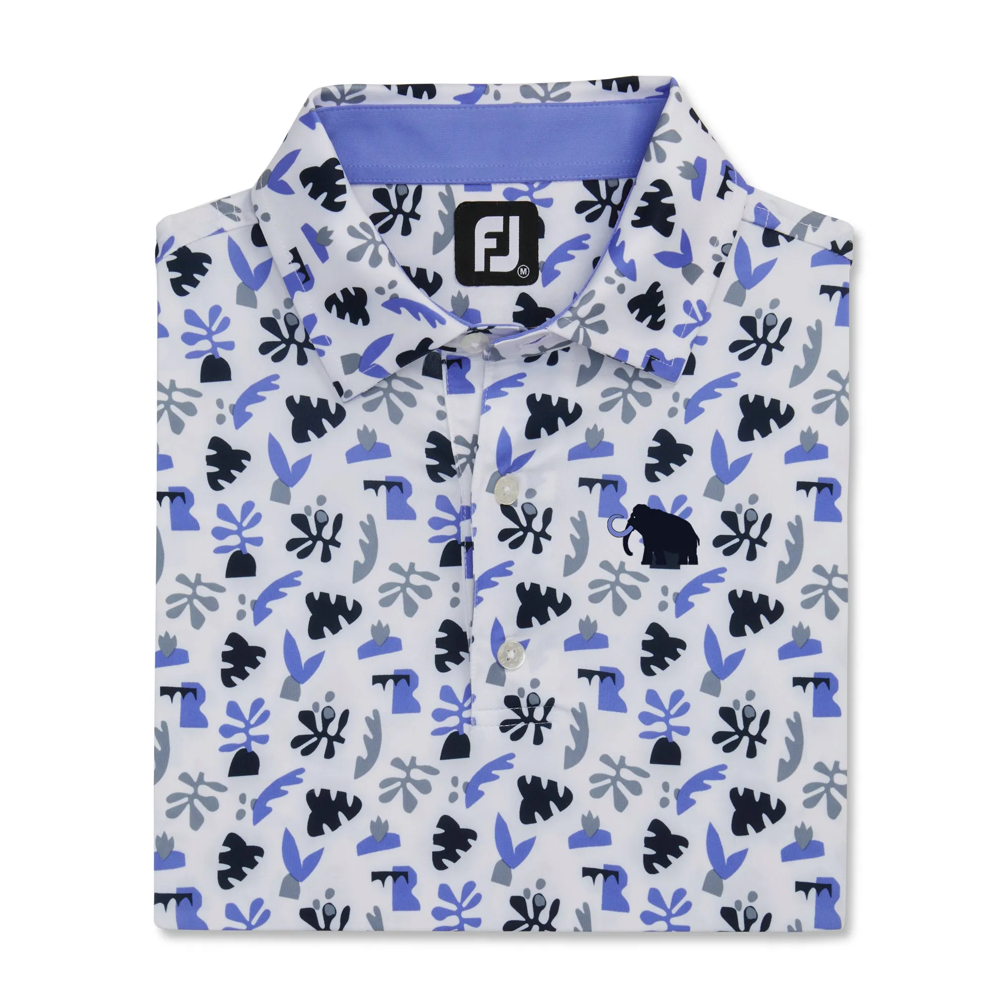 Footjoy Jungle Leaves Lisle Polo