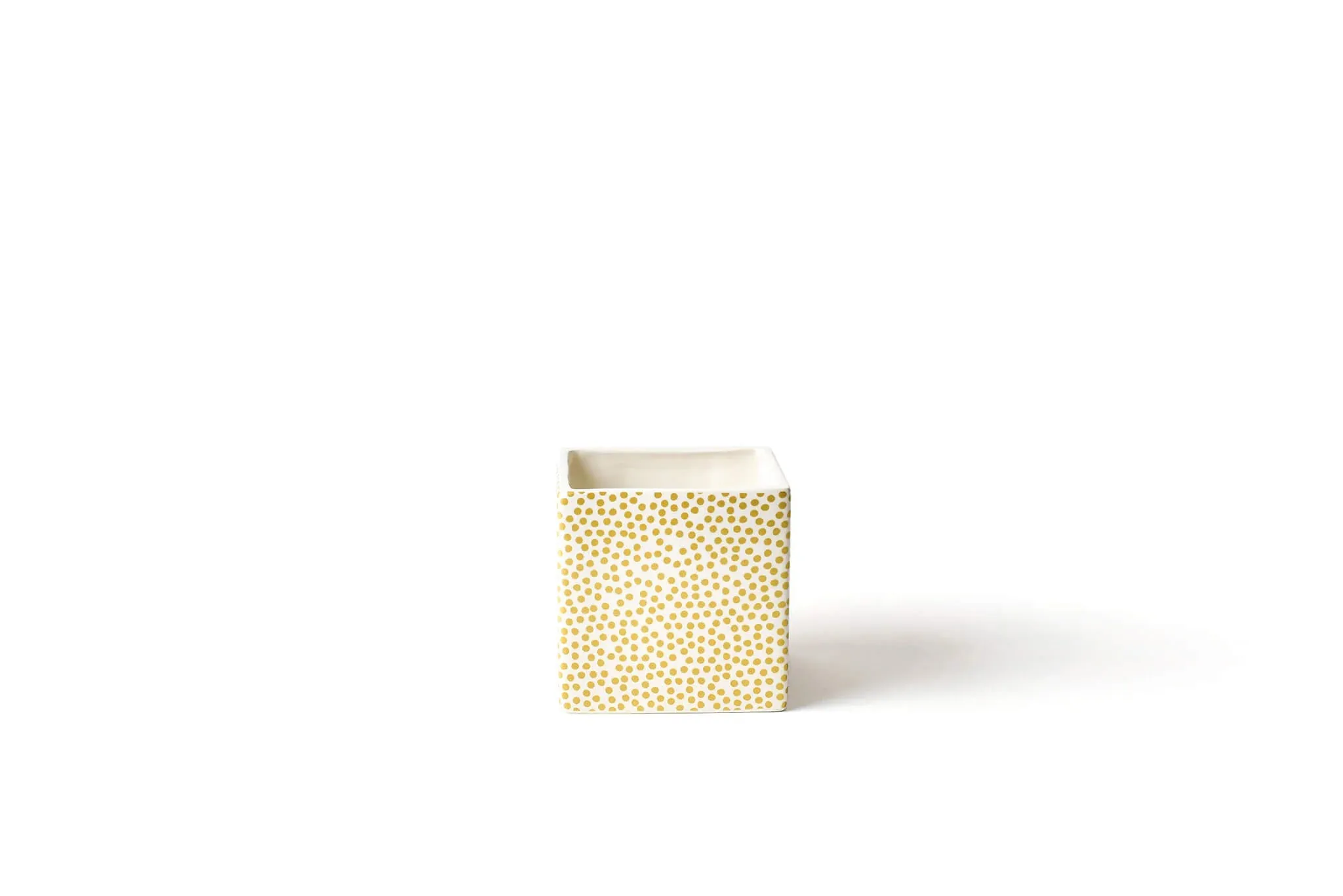 Gold Dot Mini Nesting Cube Small