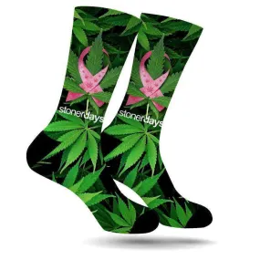 GREEN LEAF SUPPORT CREW SOCKS