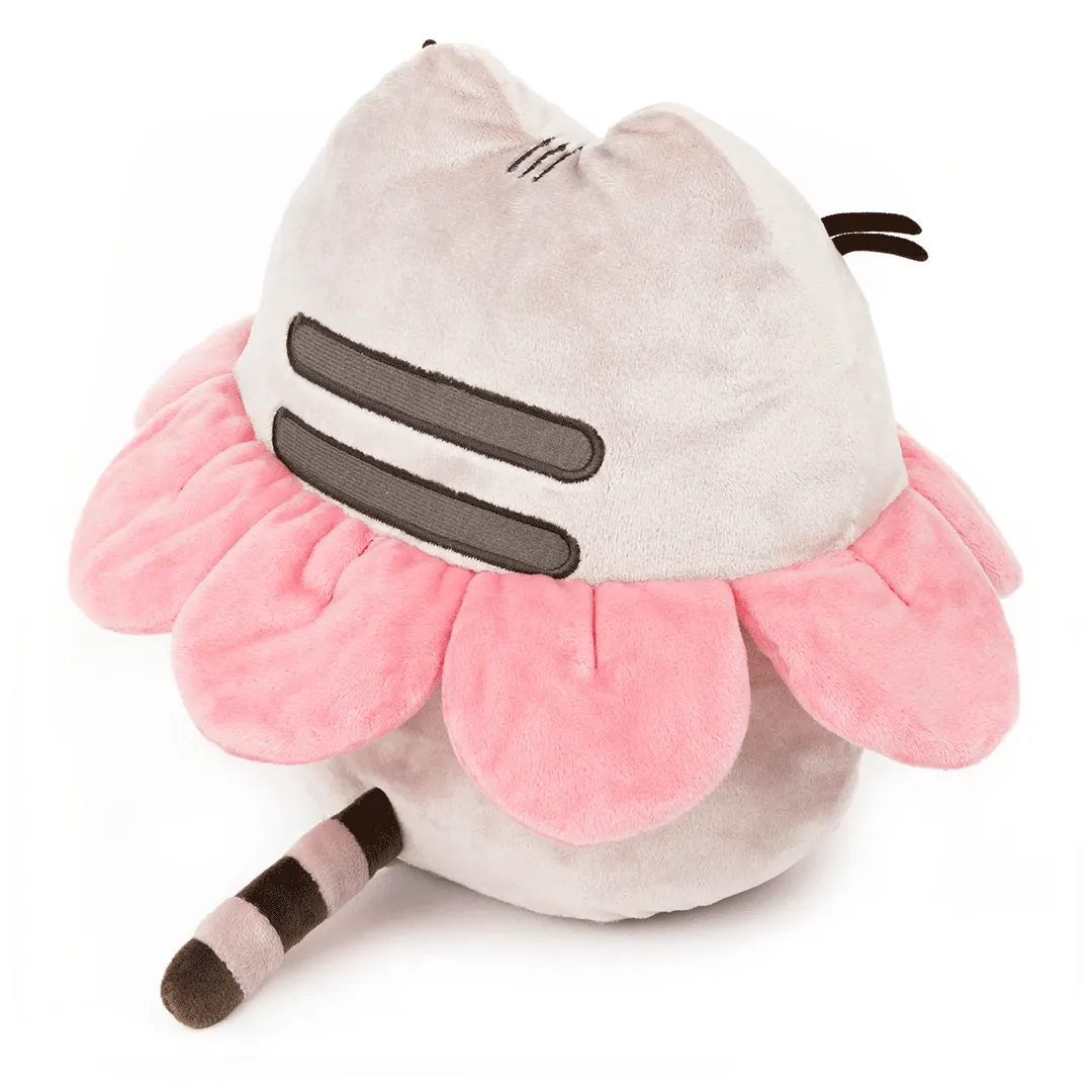 GUND Pusheen Pink Flower Petals 9.5" Plush Toy