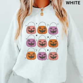 HALLOWEEN CANDY BASKET SWEATSHIRT