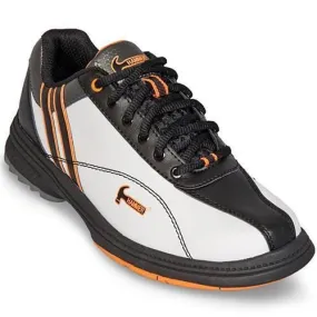 Hammer Womens Vixen White Black Orange Right Hand Wide Bowling Shoes