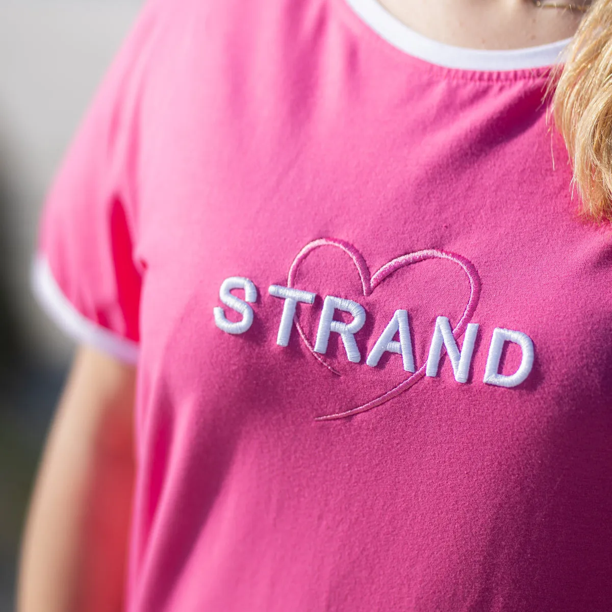 Herzlein® T-Shirt "Strand" in Pink