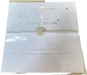 Joma Jewellery Silver A Little 'dog Mum' Bracelet One Size