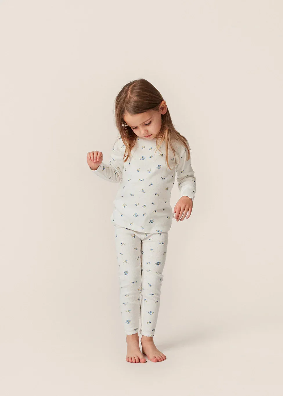 Konges Sløjd Minnie Pants - Bonderose Blue