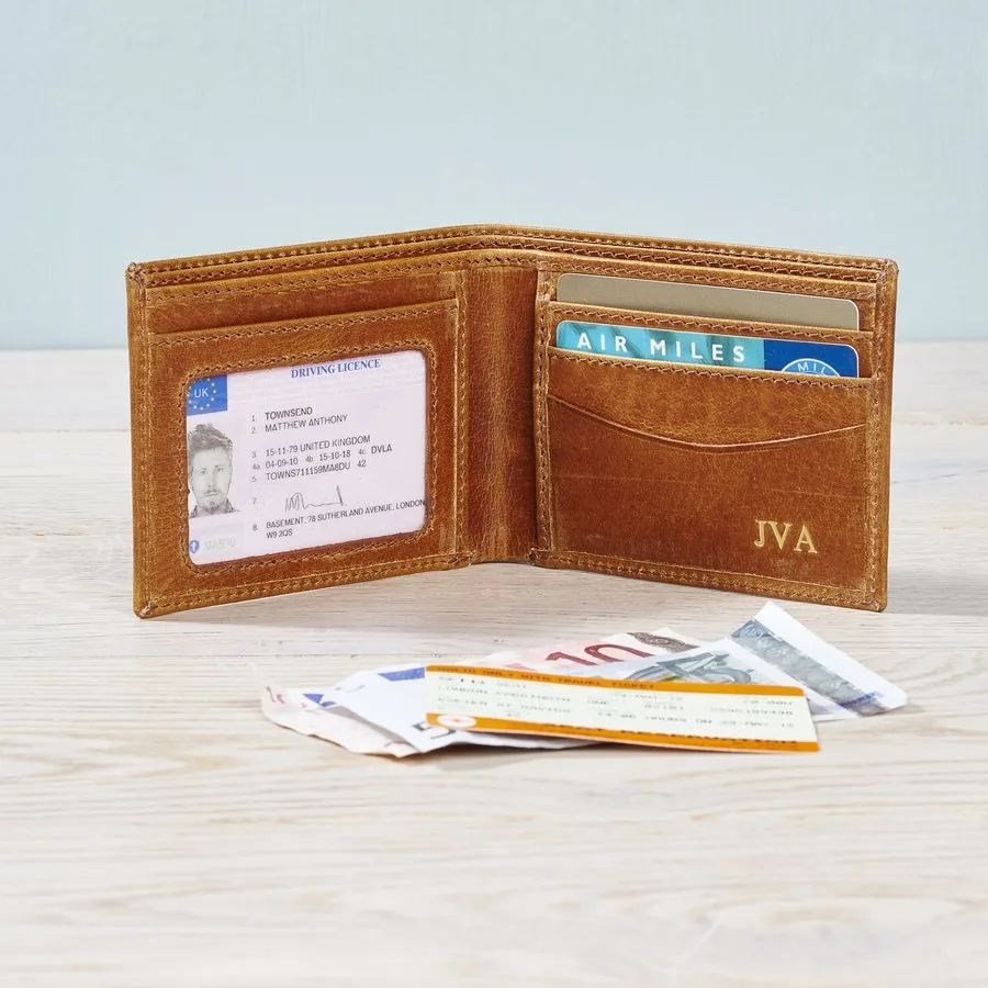 Leather ID Wallet