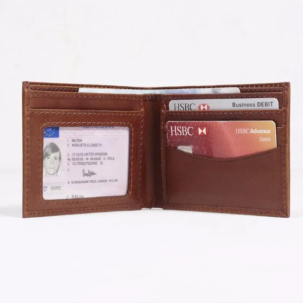 Leather ID Wallet