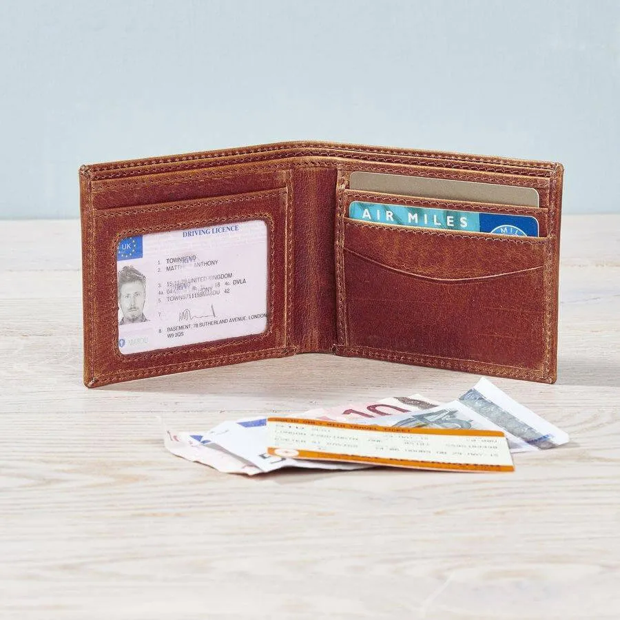 Leather ID Wallet