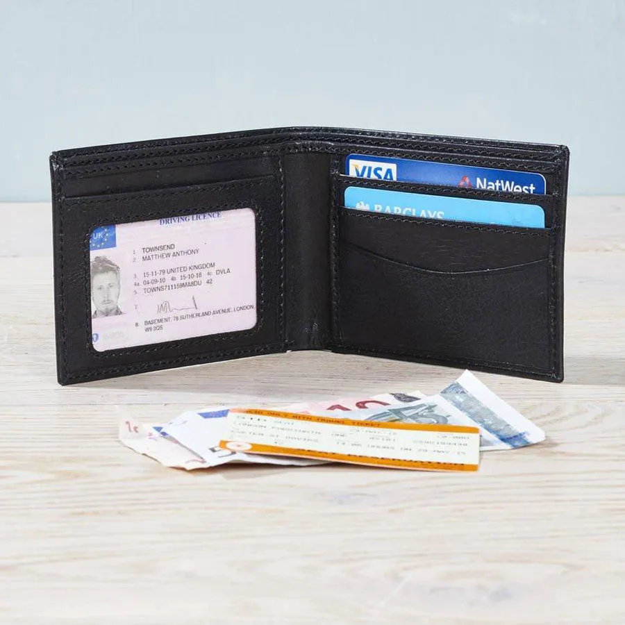 Leather ID Wallet