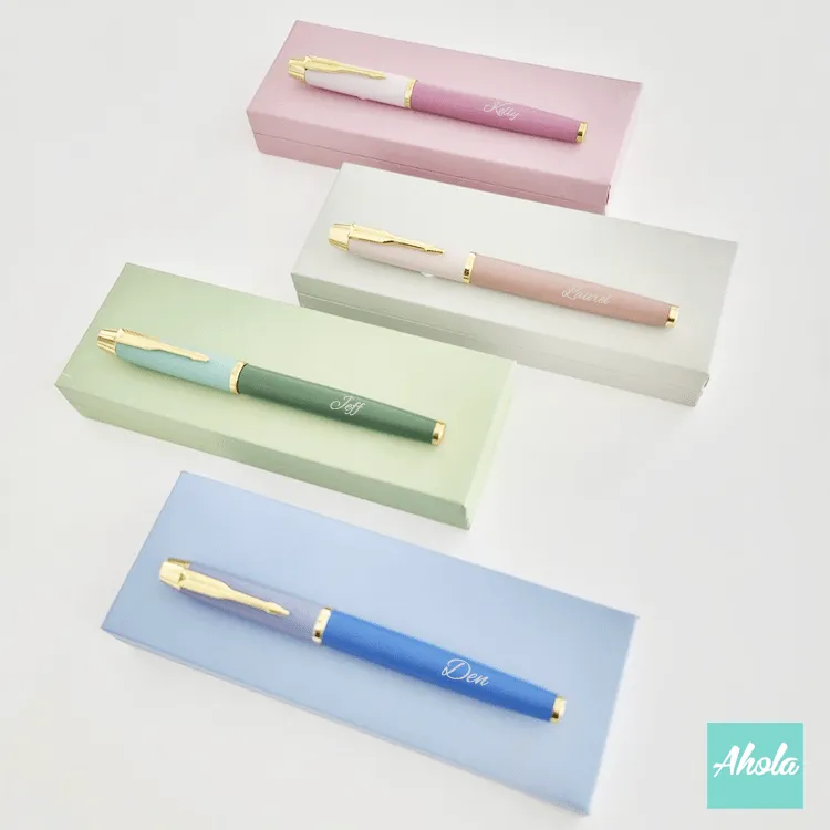 【Liberta】Engraved Rollerball Pen and Refill Set 刻字走珠筆禮品套裝