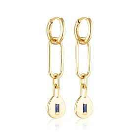 LINDA TAHIJA Muse Link Earring GOLD