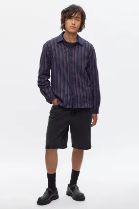 Men's Abaza Shirt in Midnight