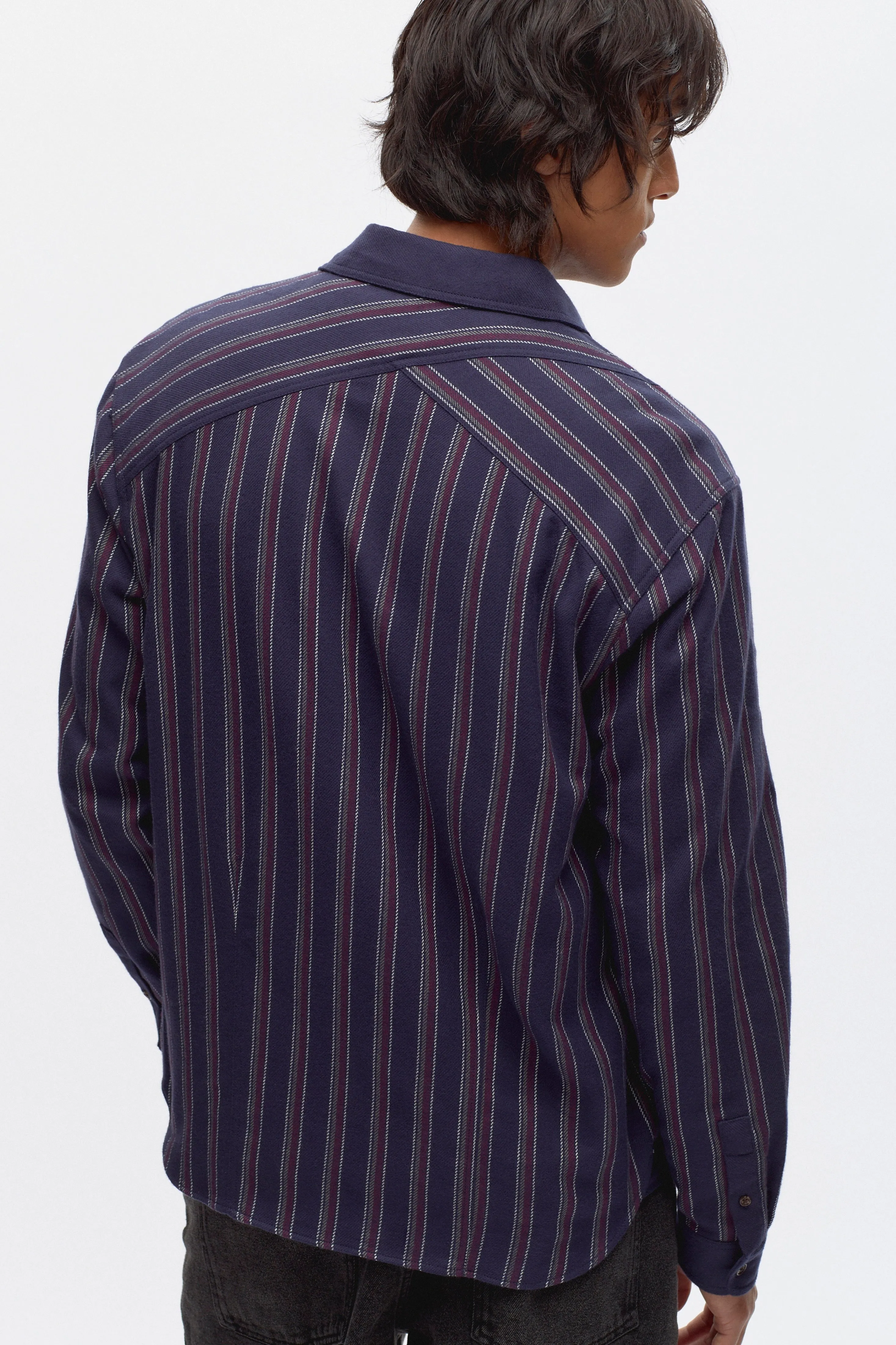 Men's Abaza Shirt in Midnight