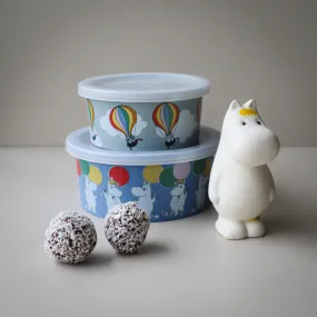 Moomin Festivities Snackbox 2-Pack Blue – Rätt Start