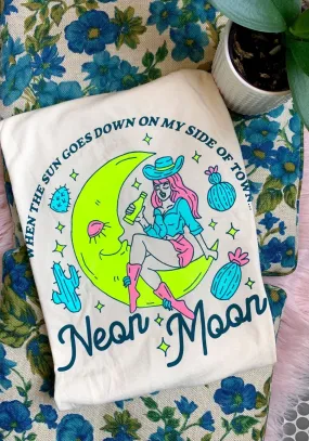 Neon Moon Cream Tee