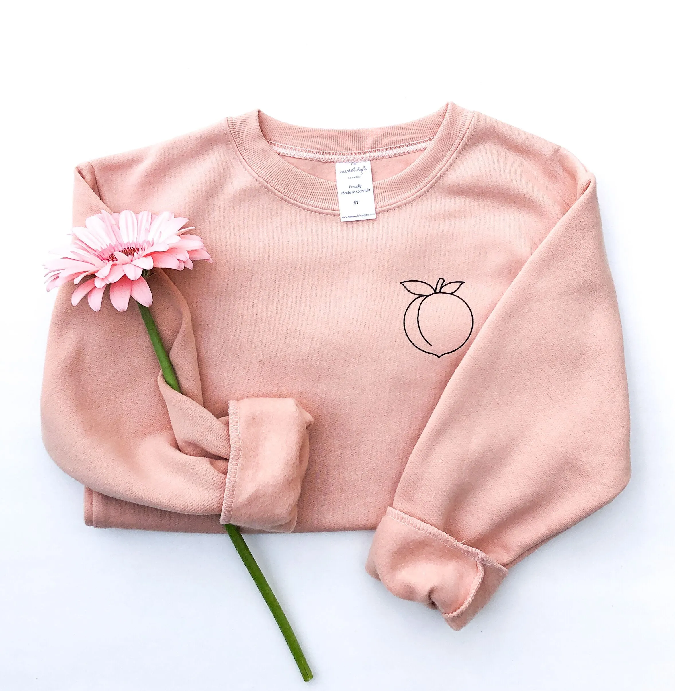 Peach Pullover ~ Children's