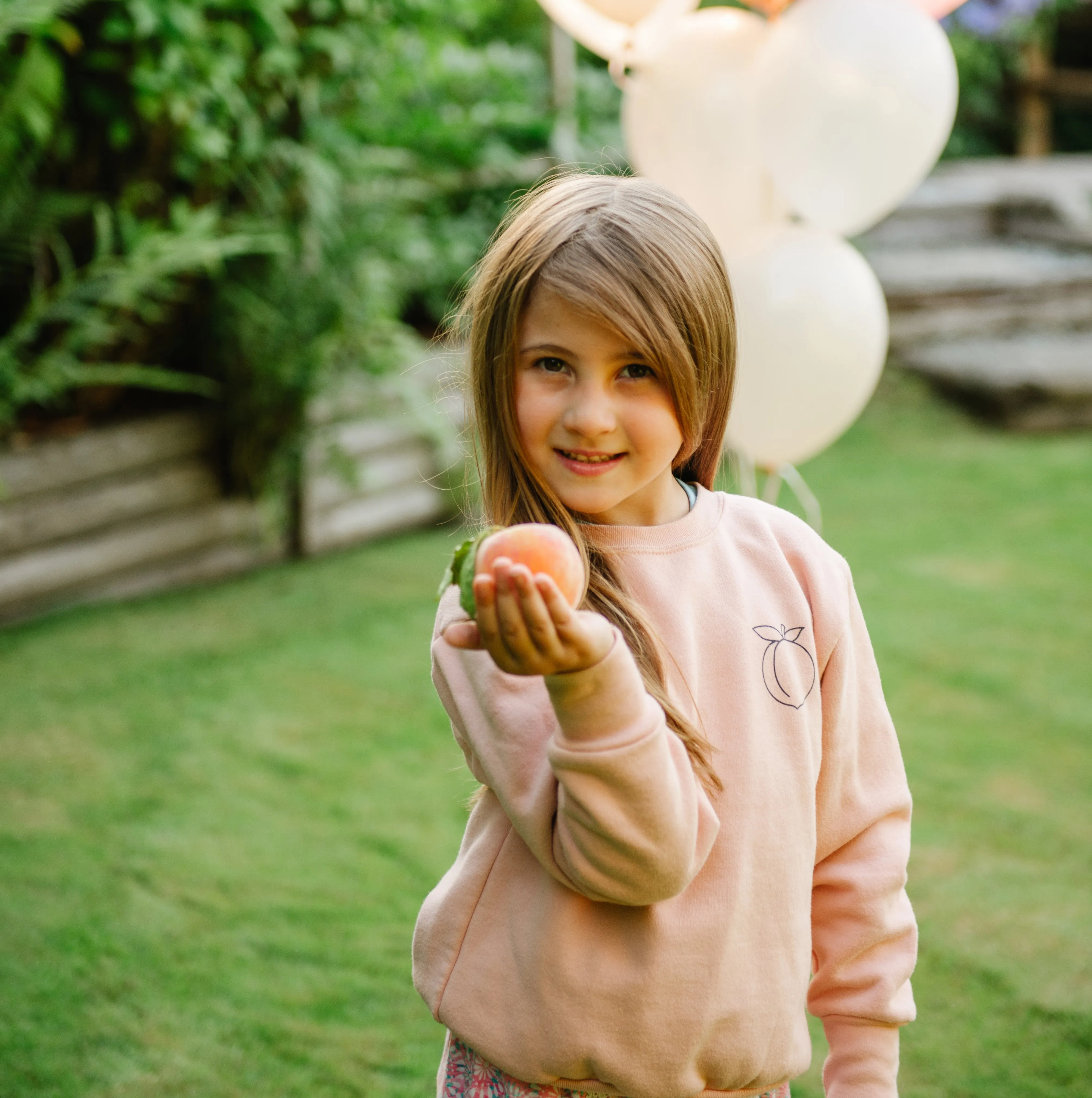 Peach Pullover ~ Children's