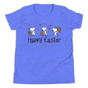 Peanuts Snoopy Happy Easter Kids Premium T-Shirt