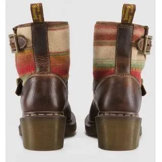 Pendleton Tan   Beige Biker Boots