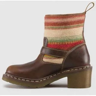 Pendleton Tan   Beige Biker Boots