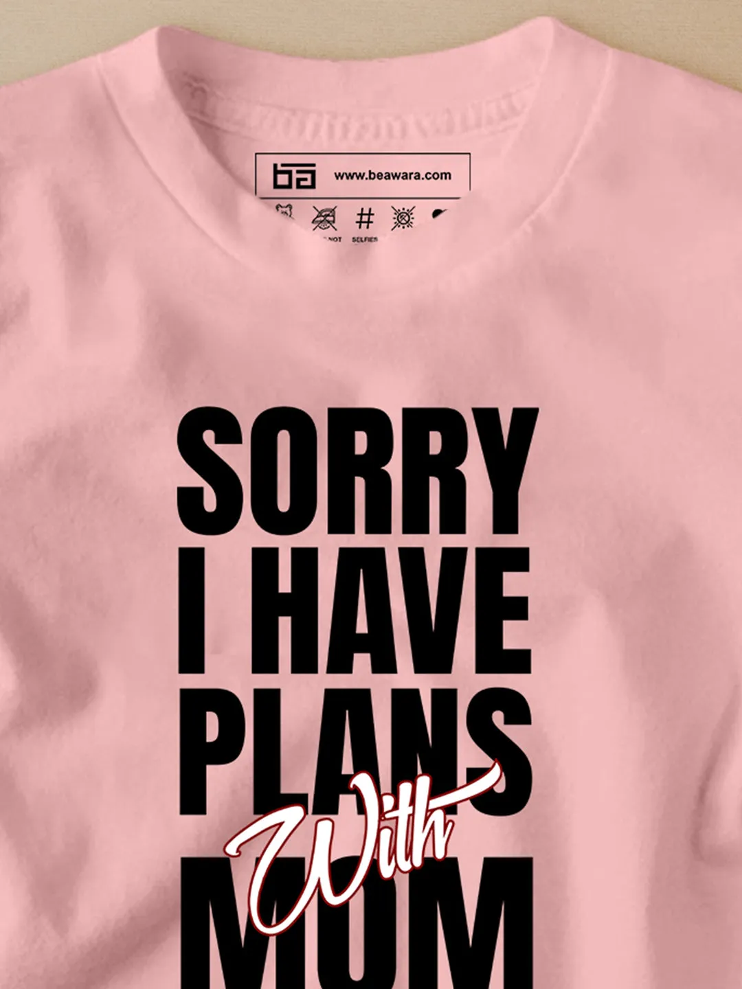 Plans With Mum Kids T-Shirt