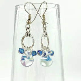 "Blue Sparks" Earrings